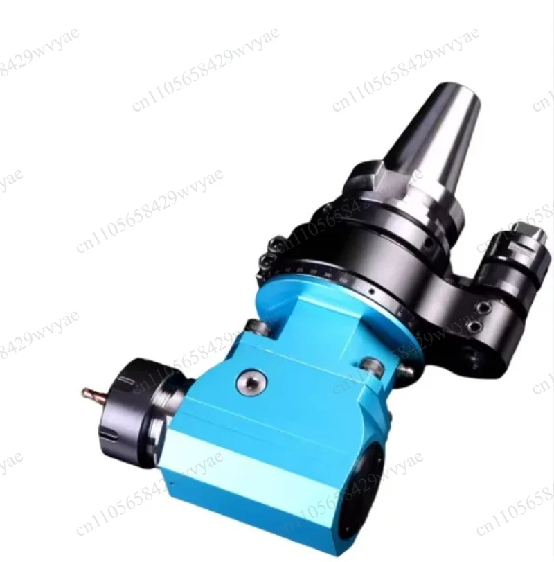 90 Degree Right Angle Milling Head, BT40 ER32 BT50 Shank Horizontal Side Milling Unit For CNC Machining