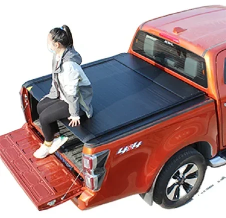 

Truck accessories pickup Aluminum roller shutter electric tonneau cover for great wall poer 2021