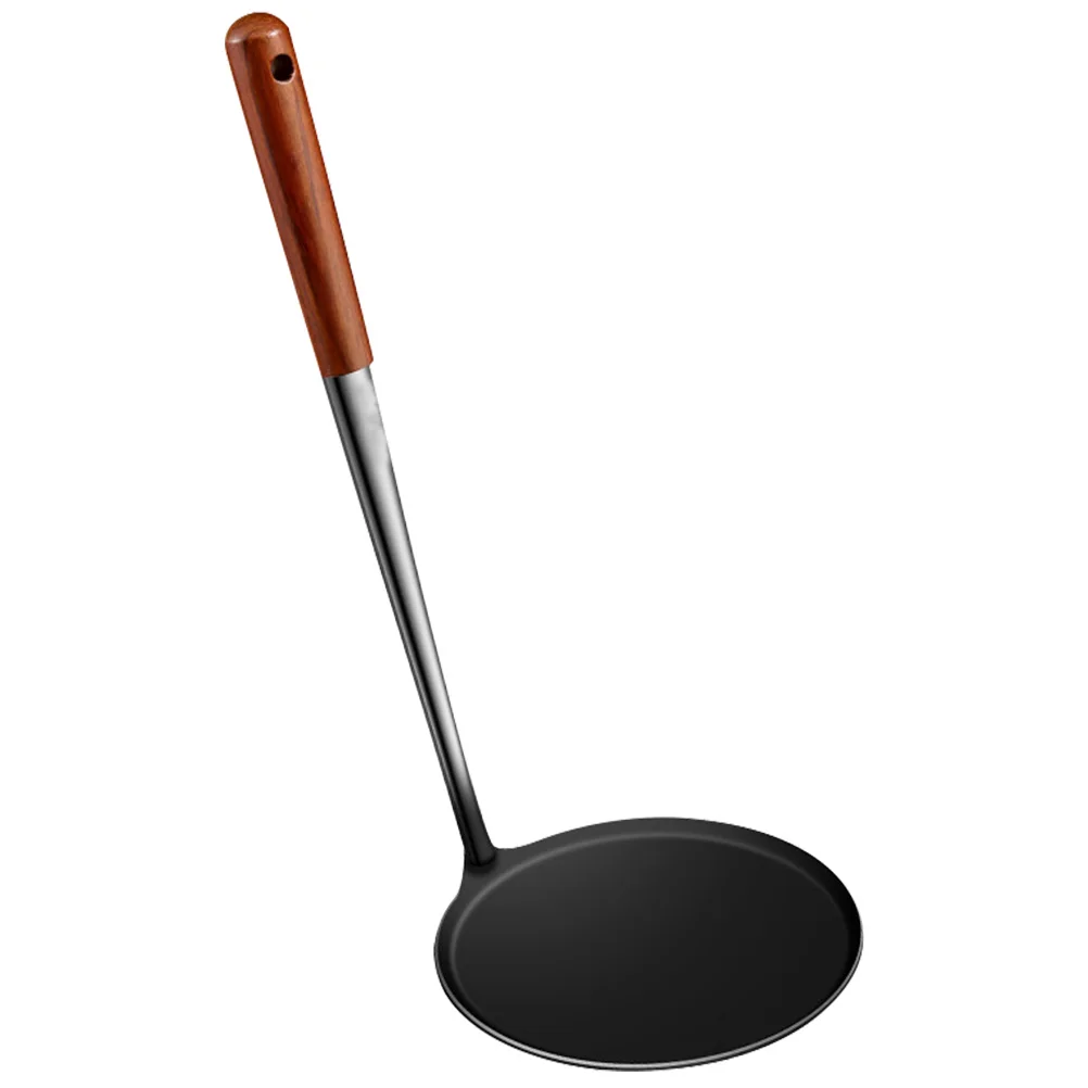 

Stainless Steel Frying Spoon Flat Pancake Spatula Non-Stick Cooking Tool for Home Restaurant Use Kitchen Essential Utensil