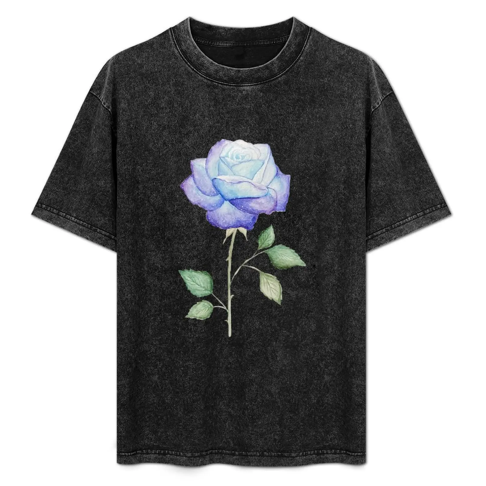 

Galaxy Rose (White) T-Shirt Street Art Print Tee Shirt