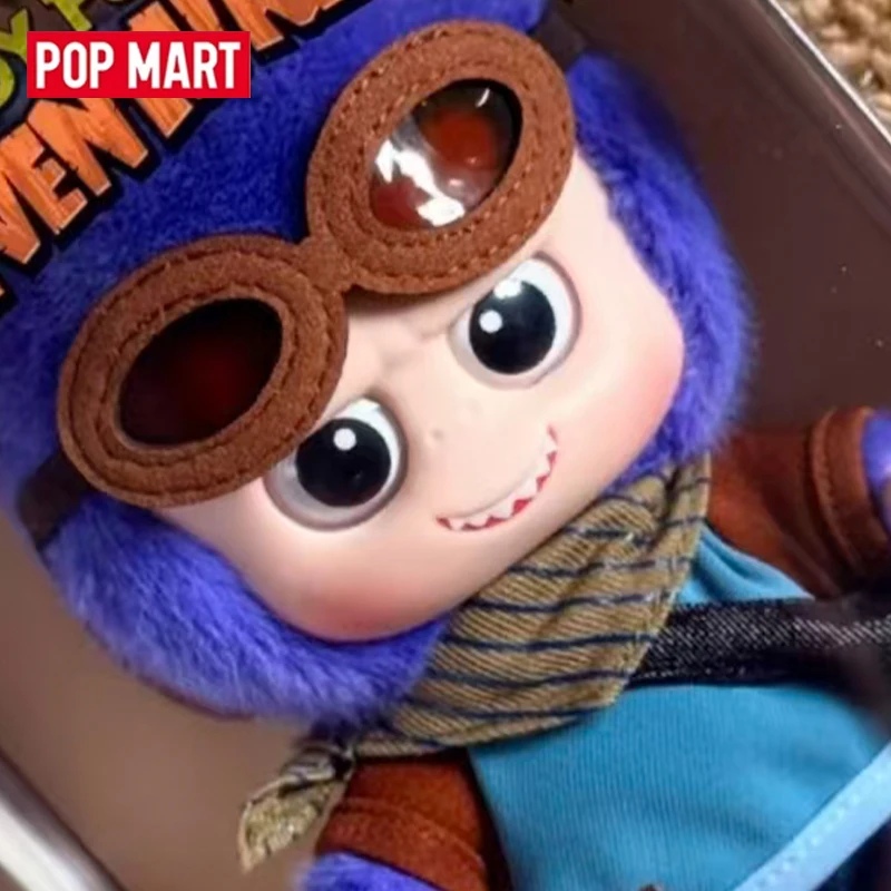 POP MART The Monsters Ready For Adventure-YAYA Vinyl Plush Blister Pack Genuine Blind Box Toys Mystery Box Doll Cute Gifts