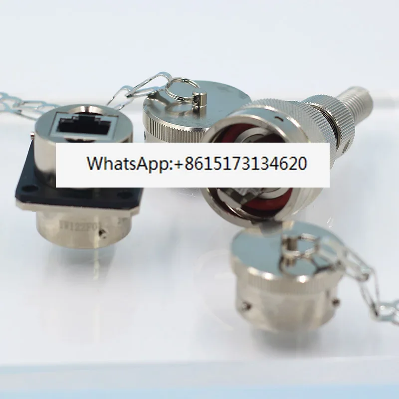 

YW110F01-01 YW122F01 High-speed network circular electrical connector network port RJ45 plug holder