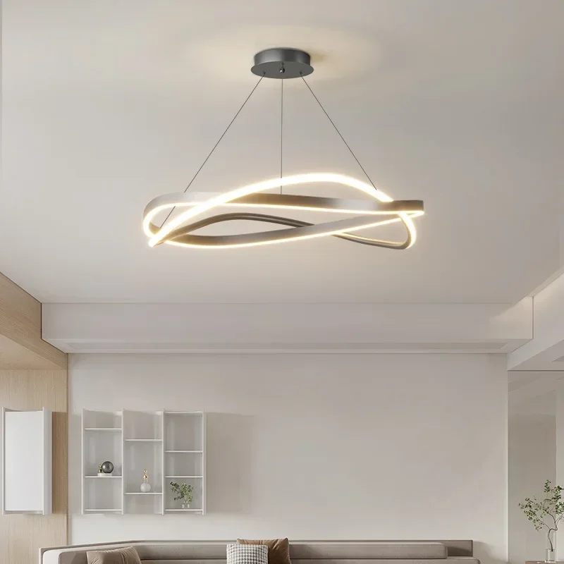 Modern LED Pendant Light for Living Dining Room Bedroom Hotel Hanging Chandelier Home Decoration Indoor Lighting Fixture Lustre