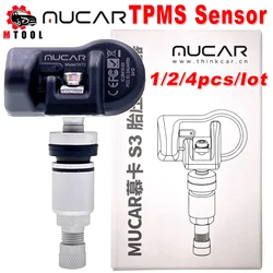 MUCAR S3 2in1 Sensor TPMS 315MHz 433MHz S3 Universal Sensor Automotive Mechanical Workshop Tools TPMS Program PK THINKCAR S3