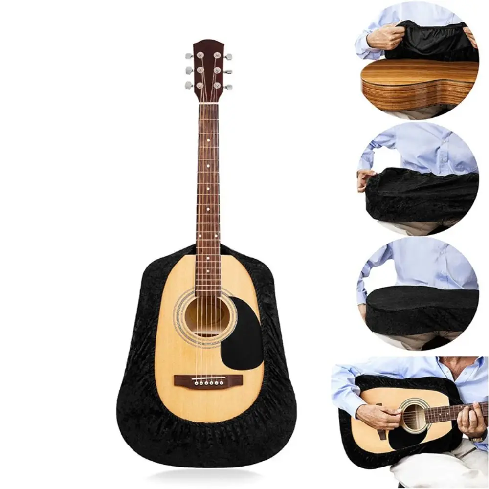 Black Guitar Dust Cover 40/41inch Dustproof Guitar Prevent Scratch Wrapper Universal Durable Guitar Show Bag