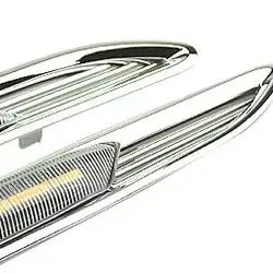 Side Repeater Flowing Light LED Dynamic Side Marker Turn Signal Lights Indicator Blinker Lamp For Ford Mondeo 4 Mk4 BA7