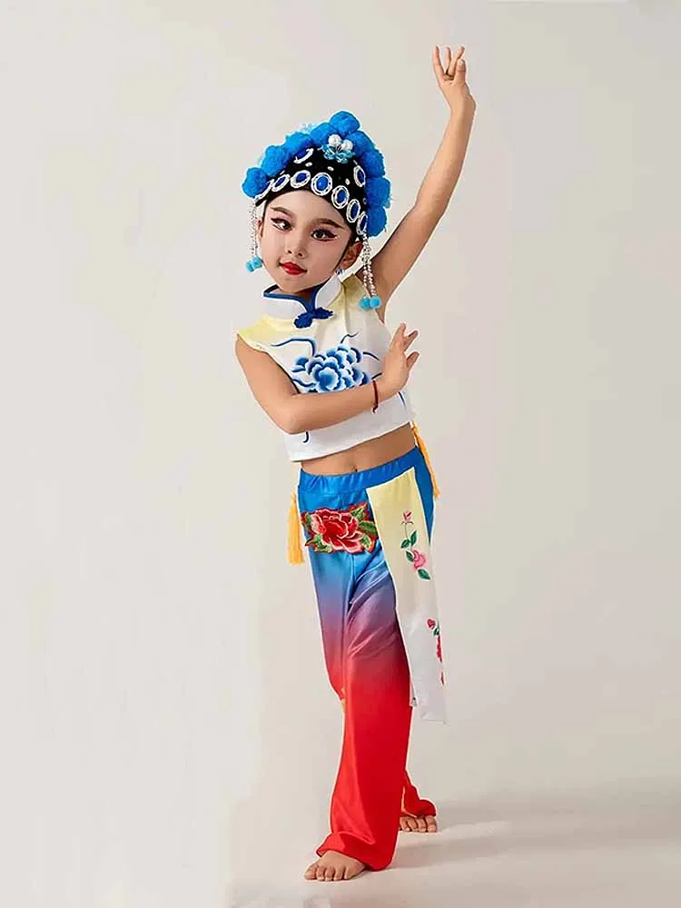 Disfraz Ópera Infantil Flor Tinta Rosa Danza - usage example