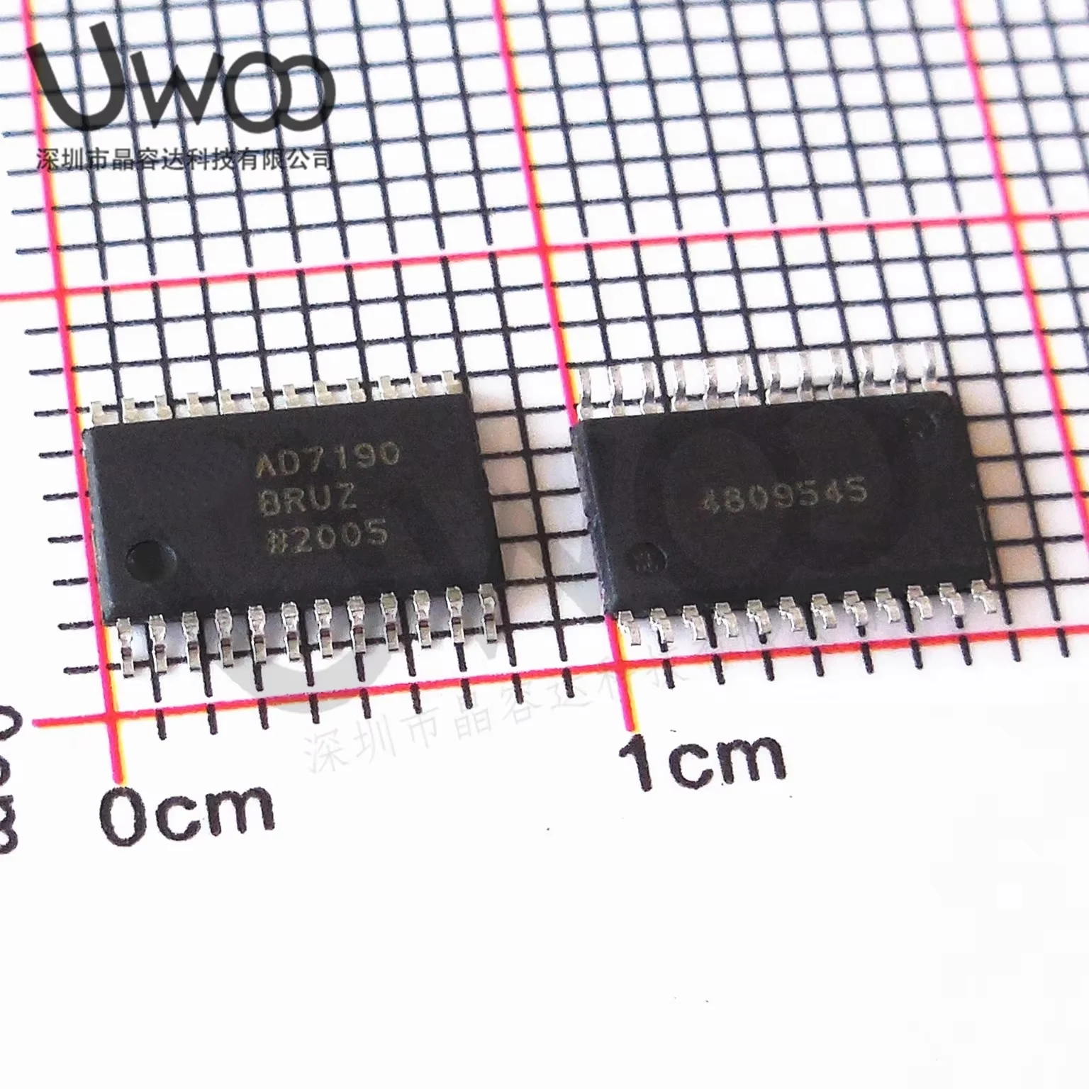 1Pcs New 100% Original AD7190BRUZ-REEL AD7190BRUZ AD7190 TSSOP-24 Arduino Nano Integrated Circuits Single Chip Microcomputer