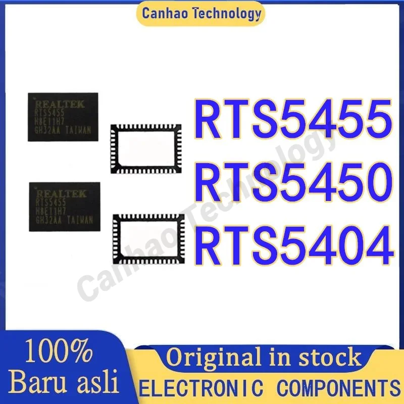 2PCS/Lot New And Original RTS5455 RTS5455-GR QFN-46 RTS5455 RTS5450 RTS5404