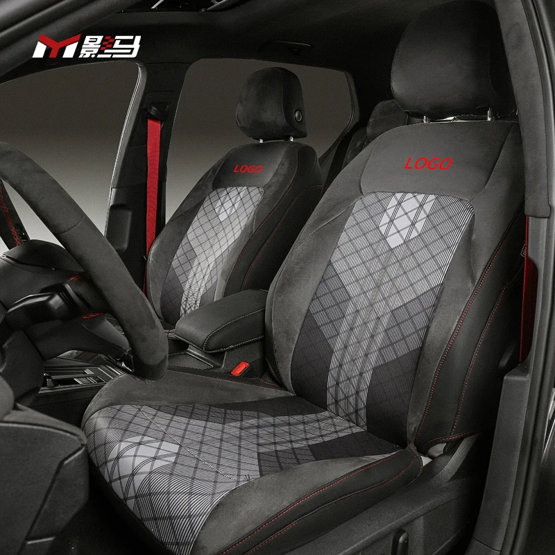 Car Seat Covers Full Set Luxury Car Inclusive Seat Cushions For Cars For vw golf 8 mk8 pro R-Line accessory