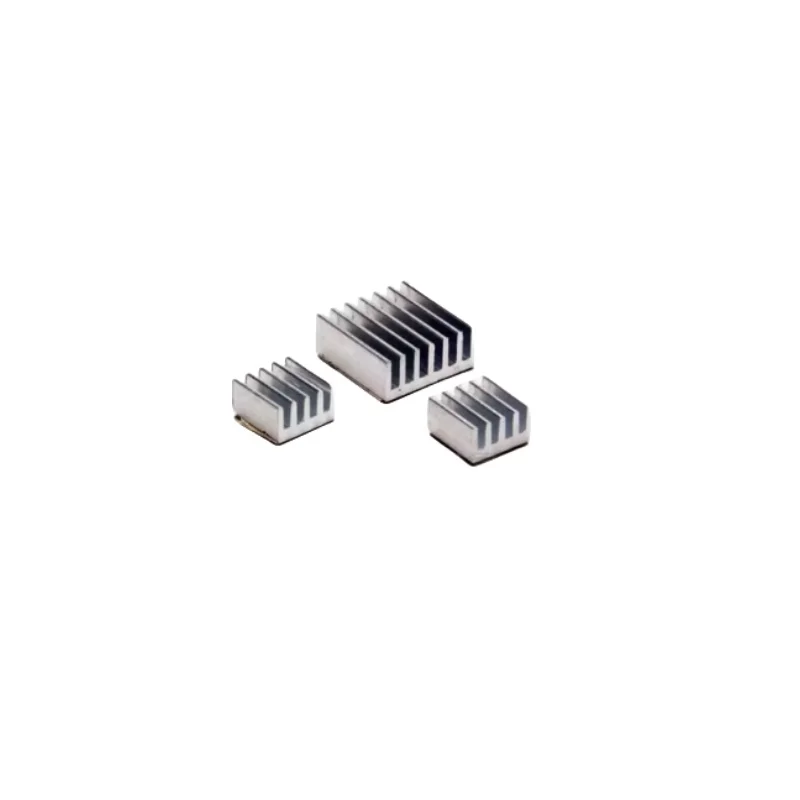 

Raspberry pi Dedicated Pure Aluminum Heat Sink Set (including 3 pieces, With Heat Dissipation Stickers)