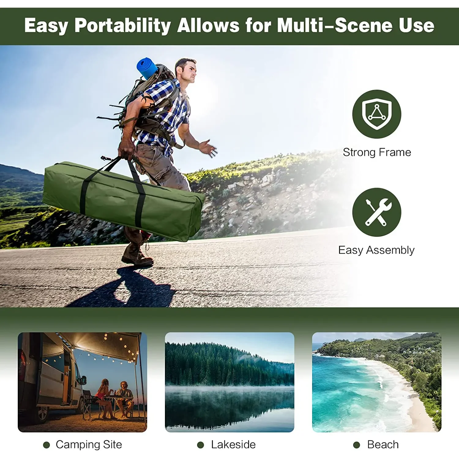 Barraca de pesca ao ar livre 4 temporada família luxo berço tenda acampamento à prova dwaterproof água 1-2 pessoas fora do chão dormir cama tendas