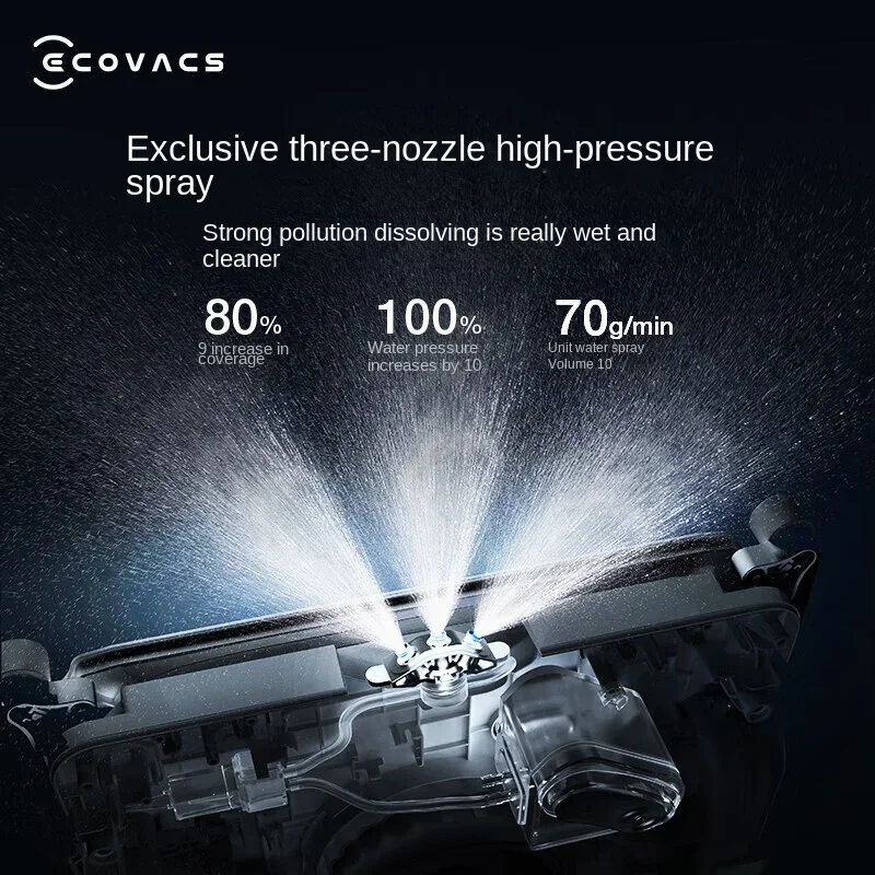 Ecovacs-窓掃除ロボット、窓掃除機、w2 pro、全自動、家庭用、2022