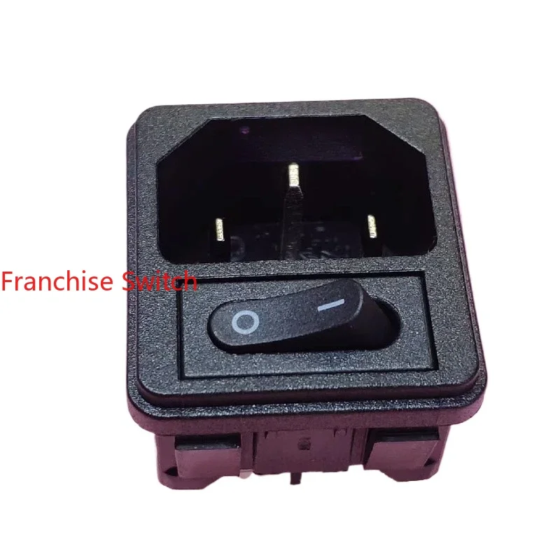 10PCS 2-In-1 socket, card type black, two-pin small switch with certified JR-101-1FSA 2