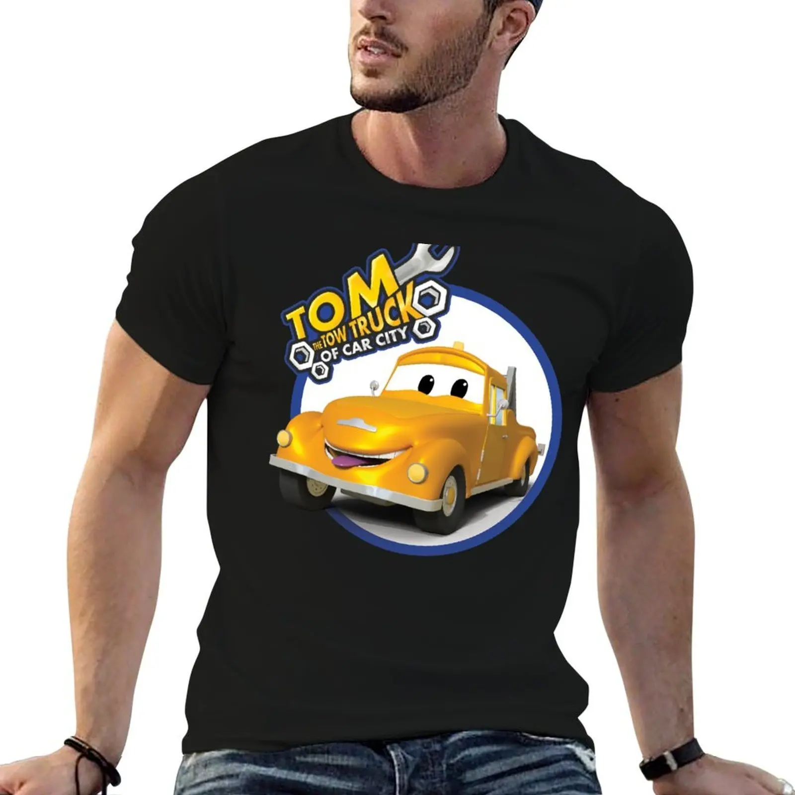

Tom the Tow Truck of Car City T-Shirt g man t shirts for men t shirts designer cotton t shirts high quality T-shirt