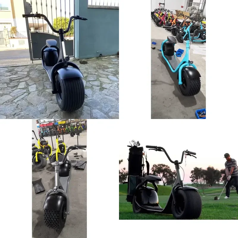 STROVAN ID Card EEC/COC New Electric Scooter Model K1S Good Quality Citycoco Electric Adult Scooters