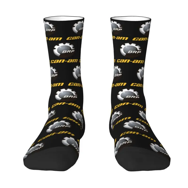 

Kawaii Printed BRP ATV Can Am Logo Socks for Men Women Stretchy Summer Autumn Winter Crew Socks