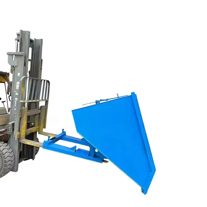 Speedone Used Forklift Accessible Steel Dumpster Bin for Stone Marble Granite Quartz