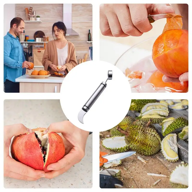 Pomegranate Deseeder Peeling Tool Comfortable Corer Tool Pomegranate Peeler Portable Fruit Cutter Efficient Kitchen Gadget For