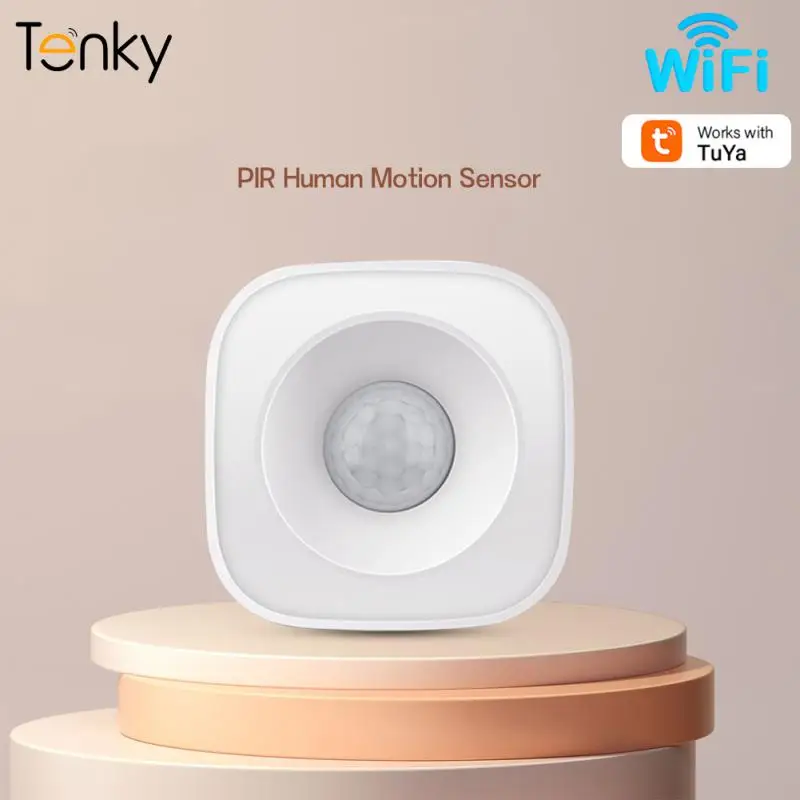 Sensor de seguimiento automático, alarma de seguridad, Sensor infrarrojo móvil, alarma de movimiento infrarrojo humano, Sensor inteligente, Smart Life Home