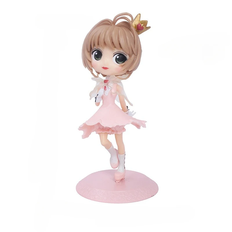 Card Captor Sakura Anime Figure KINOMOTO SAKURA Action Figures toys model statue Collection Desktop decoration Pendant kid Gifts