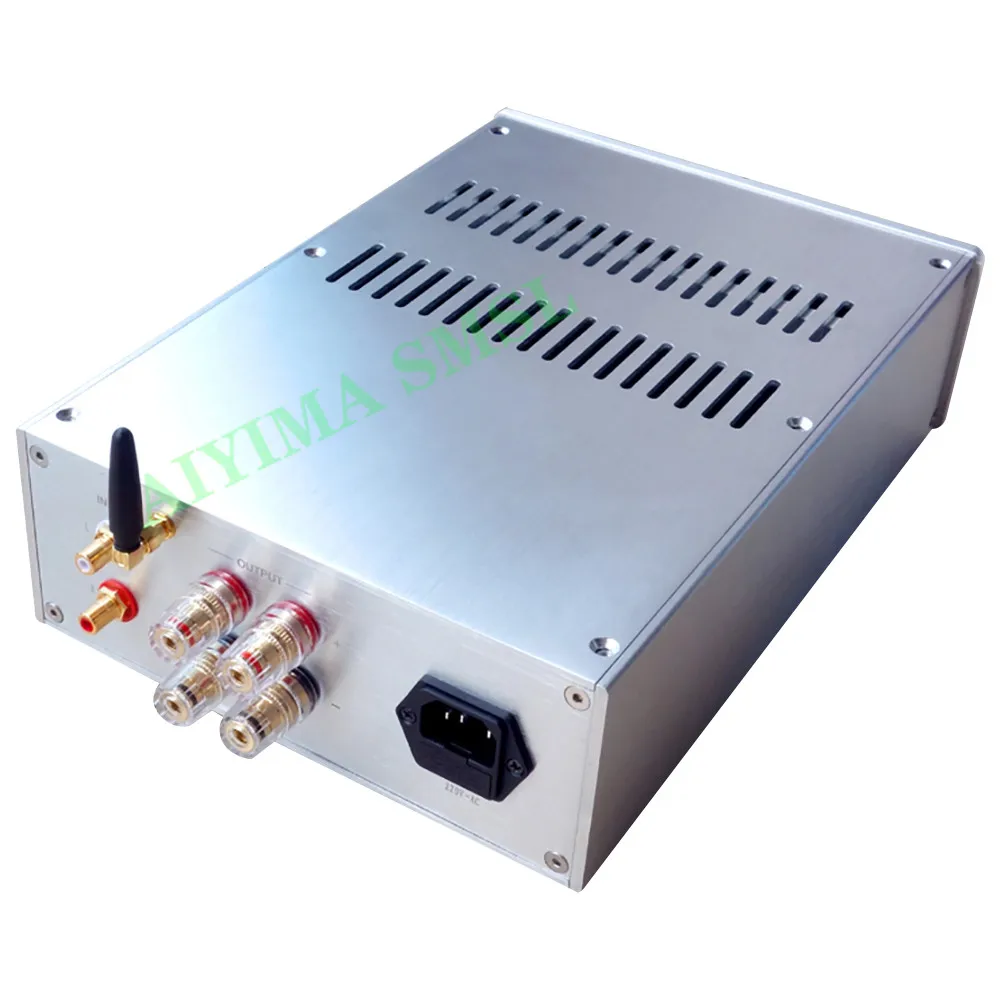 Aiyima smsl stk423 Bluetooth Hi-Fiパワーアンプオーディオ2.0 100w 100w