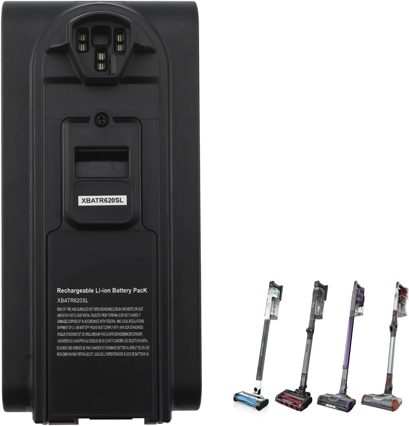 

Replacement Battery for XBATR620SL Handheld Vacuum, 21.6V 3500mAh Compatible with IZ540H IZ562H LZ500 UZ565H