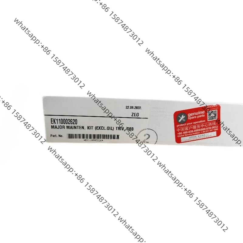

EK110002620 overhaul kit/repair kit, anti-counterfeiting label D8B/original and genuine.
