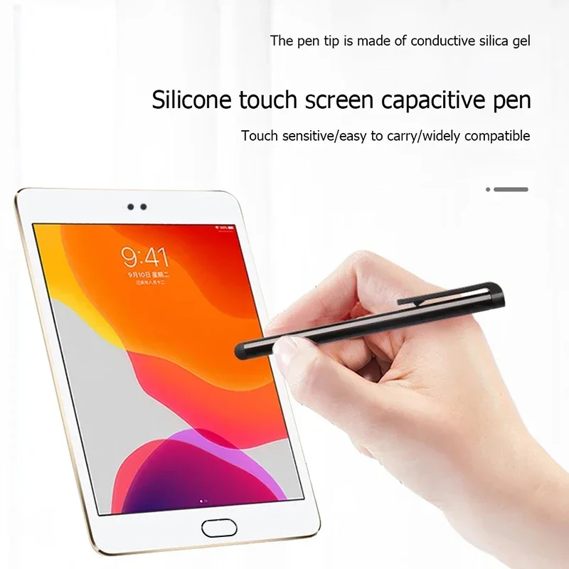 【Fast Delivery】1Pc Universal Stylus Metal Touch Pen Touch Screen Capacitive Stylus For Smart Phone Tablet Pc