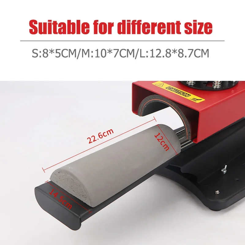 Gold SellerNew Condition 220V Manual Knee Pad Heat Transfer Printing Machine Sublimation Football/Soccer Shin Guard Machine with