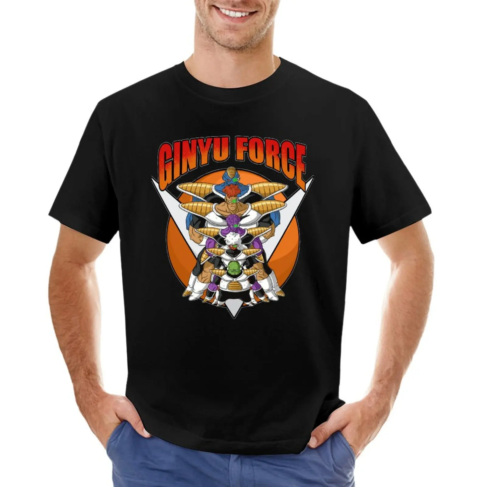 

ginyu force squad T-shirt plain tops quick-drying mens t shirts pack