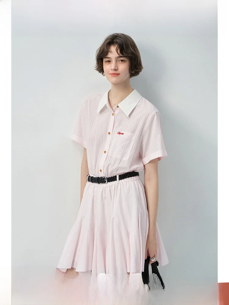 

Новинка: Женская летняя повседневная футболка больших размеров Dr Slim Fit в полоску с эффектом утягивания талии для работы и отдыха