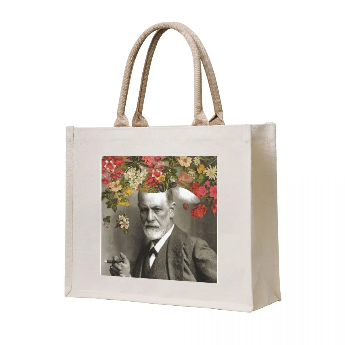 

Freud Tote Bag bags luxury women hand bag foldable reusable bag tote bags men