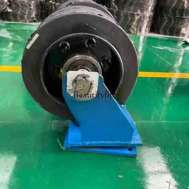 

05-3 ton universal wheel trailer steering solid tire 400 * 200 size transfer wheel set
