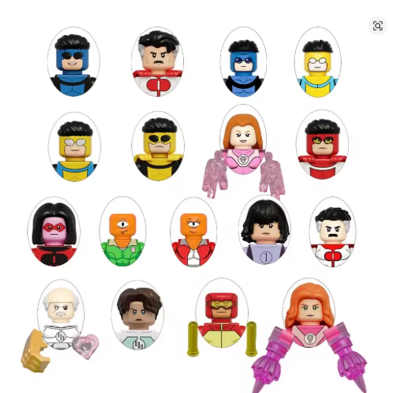 

KDL857 Anime Comic Blind Box Mini Building Blocks Action Figures Assembly Handmade Puzzle Collection Model Doll Bricks Toy Gifts