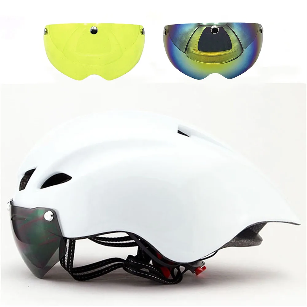 Brandneuer YUMAJ WINGER II Aero-Rennradhelm zum Radfahren mit Magnetbrille TT Rennrad-Sicherheitshelm YM-16 – Detail 25