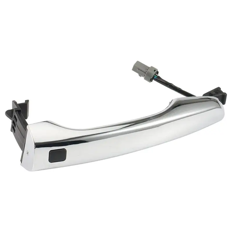 2X Car Outside Door Handle Replacement, For Elantra AD 2016-2019 Keyless Entry With Button 82651-F2210 Left Side