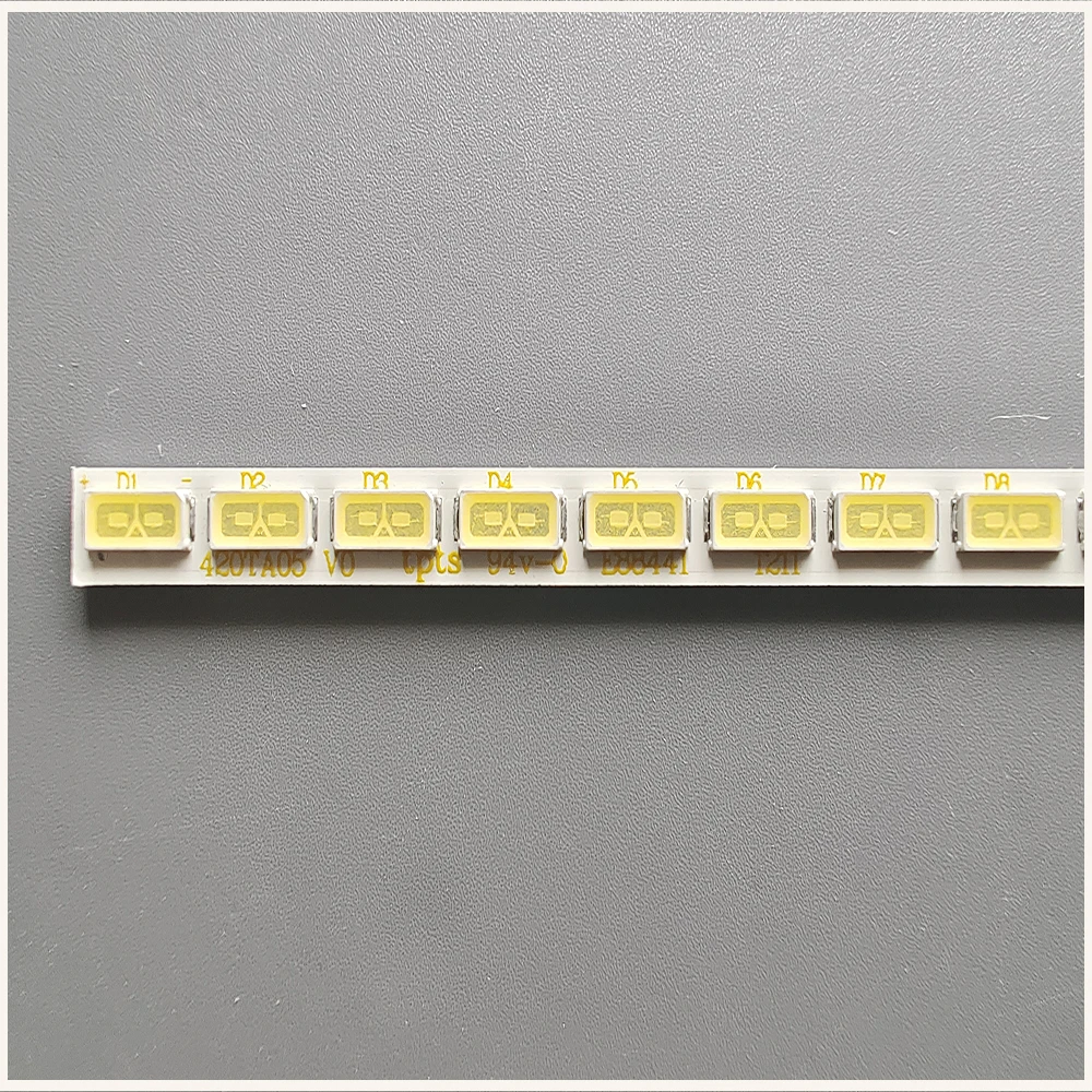 Imagem -02 - Nova Faixa de Retroiluminação Led 64led 530 mm para lg Innotek 42 Polegadas 7030pkg 64ea Rev0.2 74.42t23.001-s-ds1 420ta05 v0 42ld420-ca T420hw04