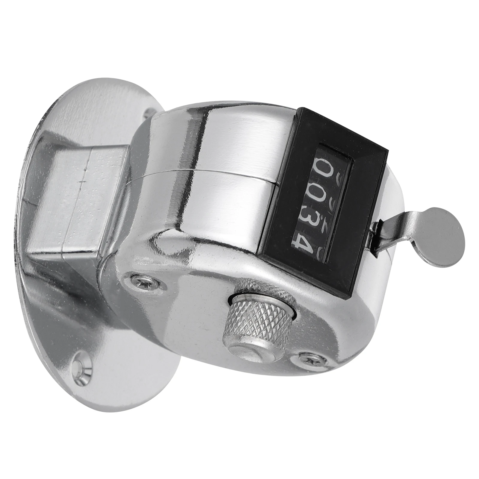 

1 шт. механический счетчик щелчков 4-номерный дисплей ручной металлический счетный рекордер инструмент для инвентаря кухонный ручной пресс Tally