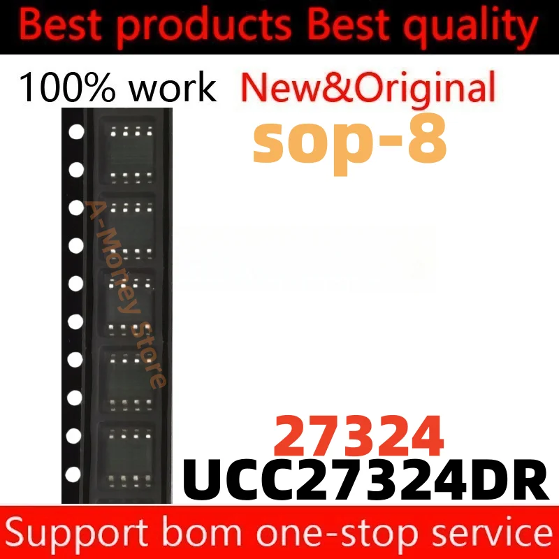 

(10pcs)UCC27324 UCC27324DR 27324 sop-8