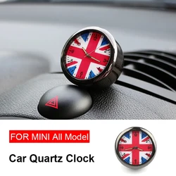 Car Quartz Clock Ornament Watch For MINI Cooper S JCW R50 R53 R55 R56 F54 F55 F56 F60 Countryman Clubman Interior Accessories