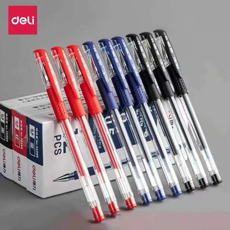 6600ES gel pen student writing pen black bullet office sign pen stationery wholesale Glass pen Glass fountain pen