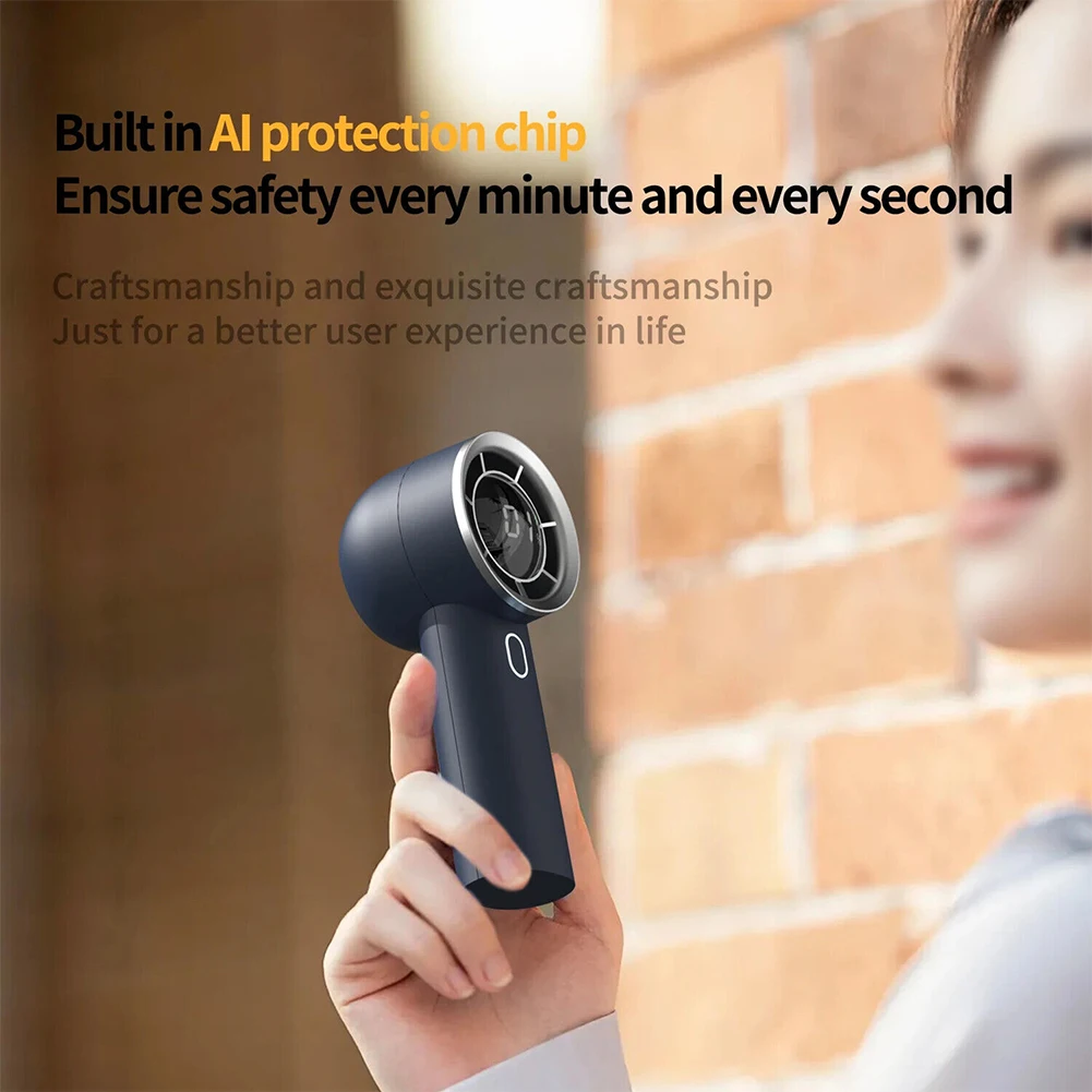 Fan Handheld Fan Powerful 100 Adjustment Convenient Handheld for mini Personal Fan Portable Rechargeable Fan Handheld