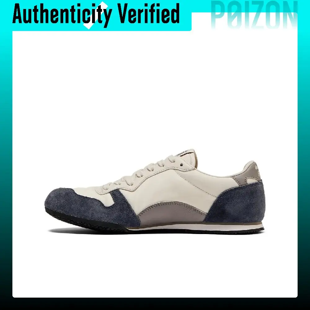 Onitsuka Tiger Serrano CL Casual Shoes Unisex Low-top Ecru Dark Blue 1183B886-101