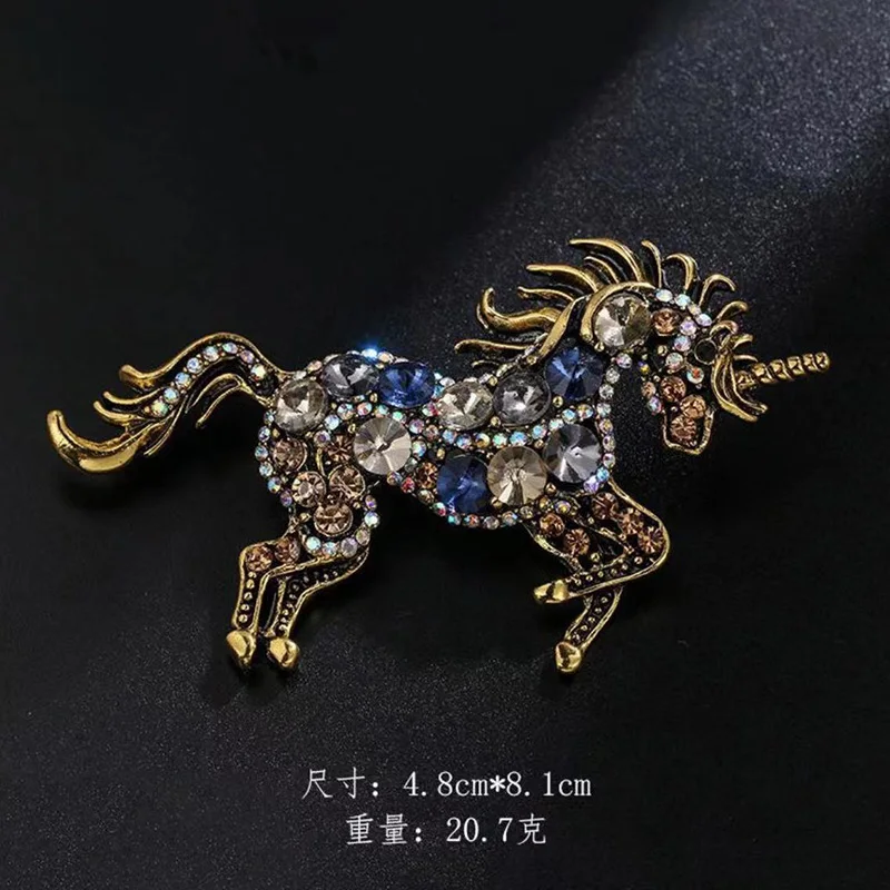 Big Horse Shape Nail Charms Green Crystal Crocodile Punk Style for DIY Jewelry Manicure Nail Art Decorations Accessories