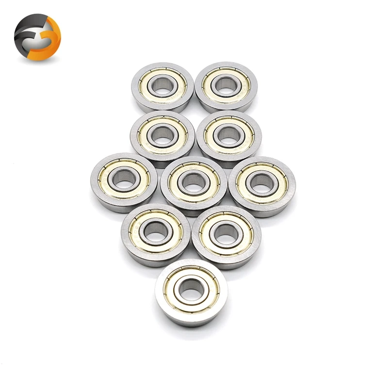 4PCS F6906ZZ Flange Bearing 30x47x9 mm ABEC-7 Double Shielded Deep Groove Flanged Ball Bearings F6906 Z ZZ F6906-2Z F6906Z