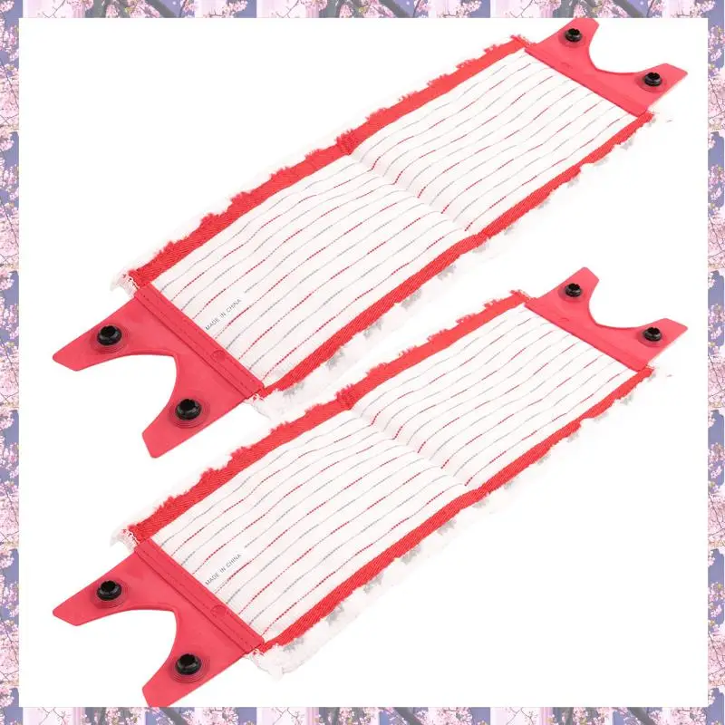 L73A 2025-Mops Cloth Pads For Vileda Ultramax 1-2 Spray Ultramax Boxset Easy Wring Replacement Refil Mop Head Microfibre Pad 2Pc