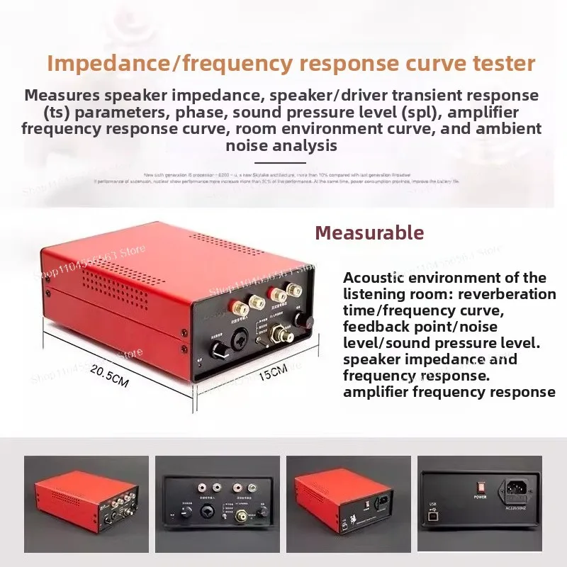 

Тестер аудиоусилителей: система для проверки частотной характеристики, импеданса и параметров TS