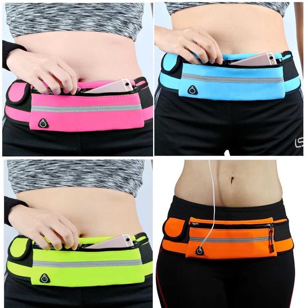 Outdoor Sports Running Waist Bag. Waterproof And Shockproof Personal Mobile Phone Bag