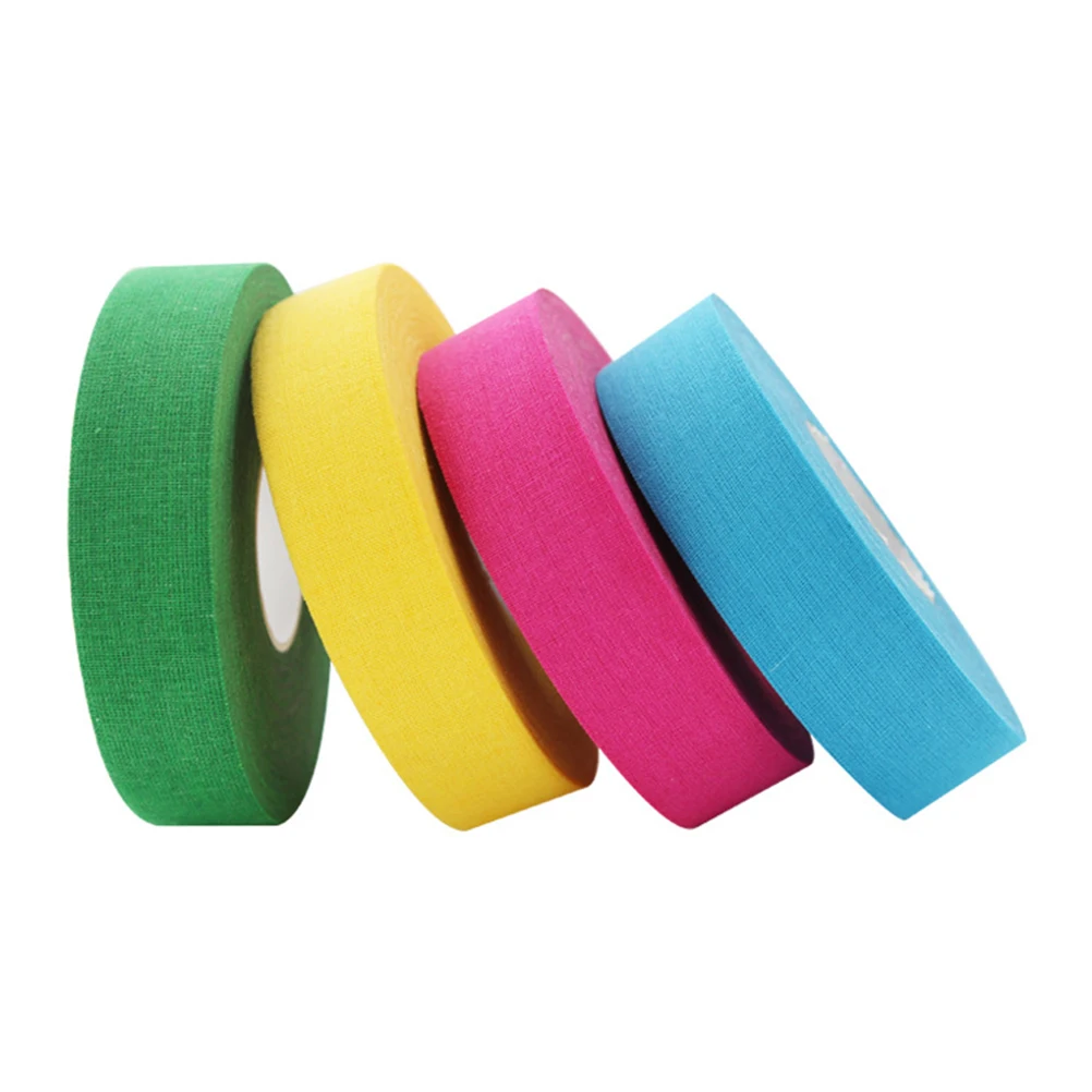 

2 Pcs Hockey Tape Pro Anti Sport Wrapper Sports Cotton Sticky Adhesive